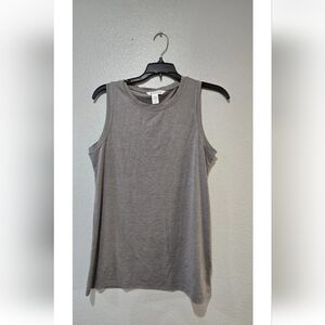 Athleta Gray Muscle Tee for Women XS